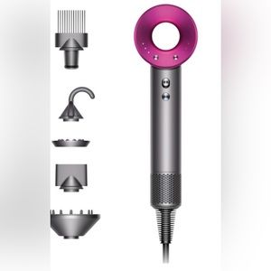 Dyson Supersonic Hair Dryer - Iron/Fuchsia